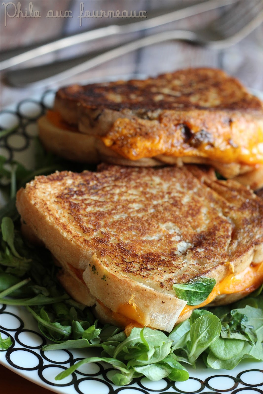 Philo Aux Fourneaux Croque Monsieur Aux Oignons Caramelises