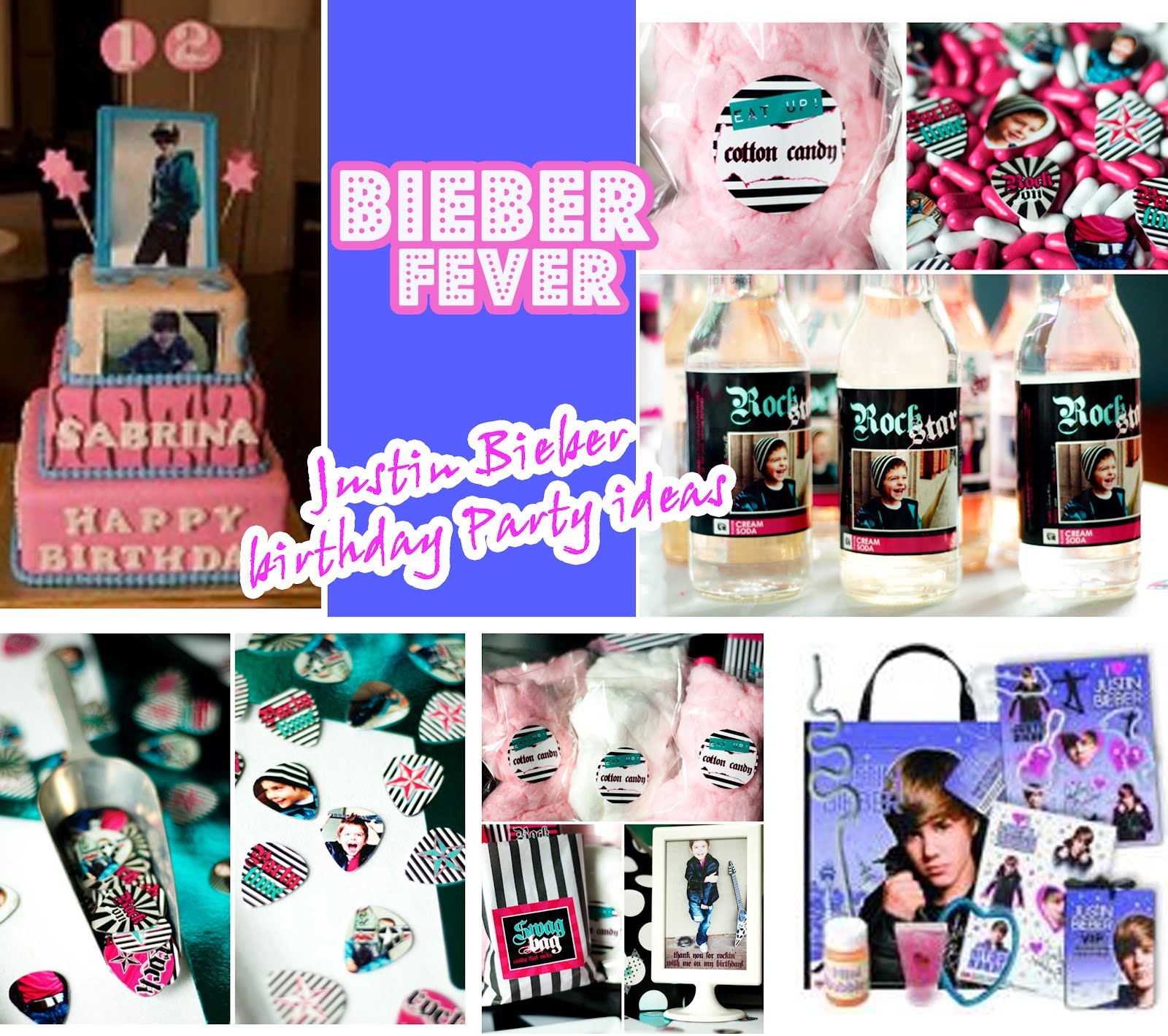 michelle Harpers Justin Bieber Birthday Party Ideas