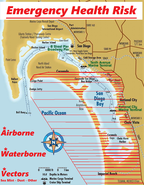San Diego South Bay Emergency Health Risk Declared Regional Health