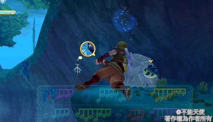 薩爾達傳說 禦天之劍 HD (Zelda Skyward Sword) 歌蚪音符分佈位置