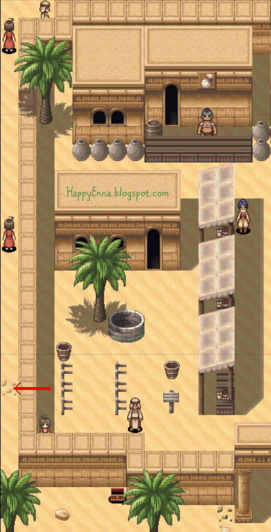 Happy Enna Adventure Bar Story Secret Path in Desert City of Guid