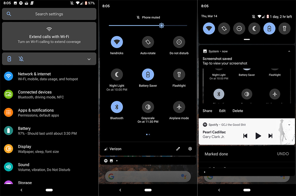 Android 10 dark mode top features of android Q