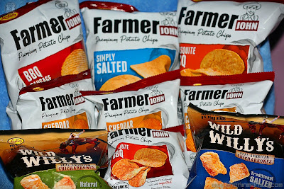 Farmer Johns Premium Potato Chips, Wild Willys Real American Chicharrones, Blogapalooza, Leslies Food Corporation, chichirya