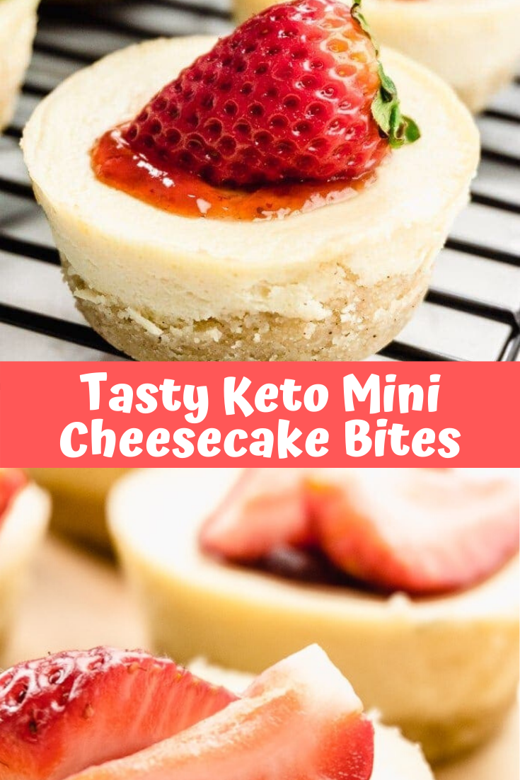 Tasty Keto Mini Cheesecake Bites