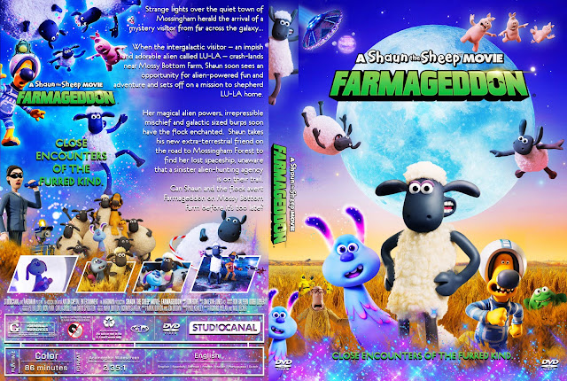 A Shaun the Sheep Movie: Farmageddon DVD Cover A Shaun the Sheep Movie: Farmageddon DVD Cover