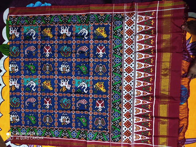 8 motif Patan Patola Saree 8 motif Patan Patola Saree