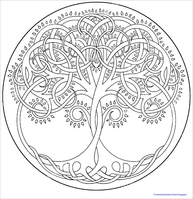 Tree Mandala Free Mandala