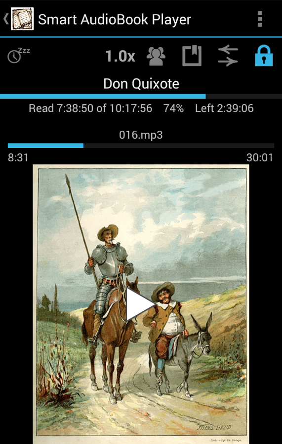 Smart audiobook player
