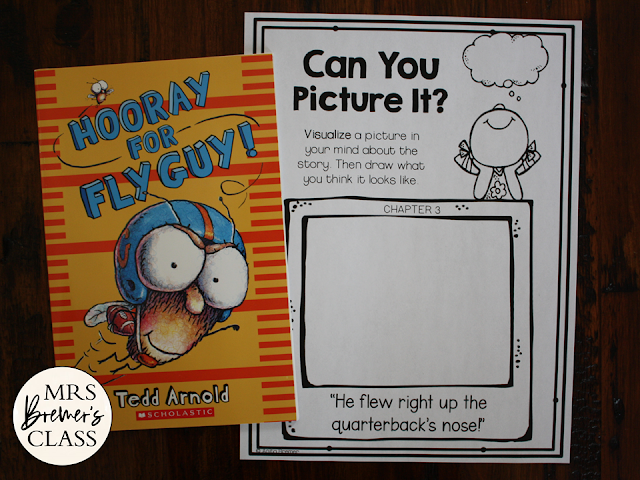 Hooray for Fly Guy book study companion literacy activities unit for first and second grade