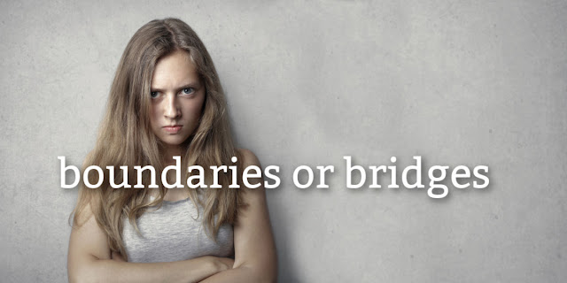 Boundaries Website Recommends speaking your mind even if you lose your husband!