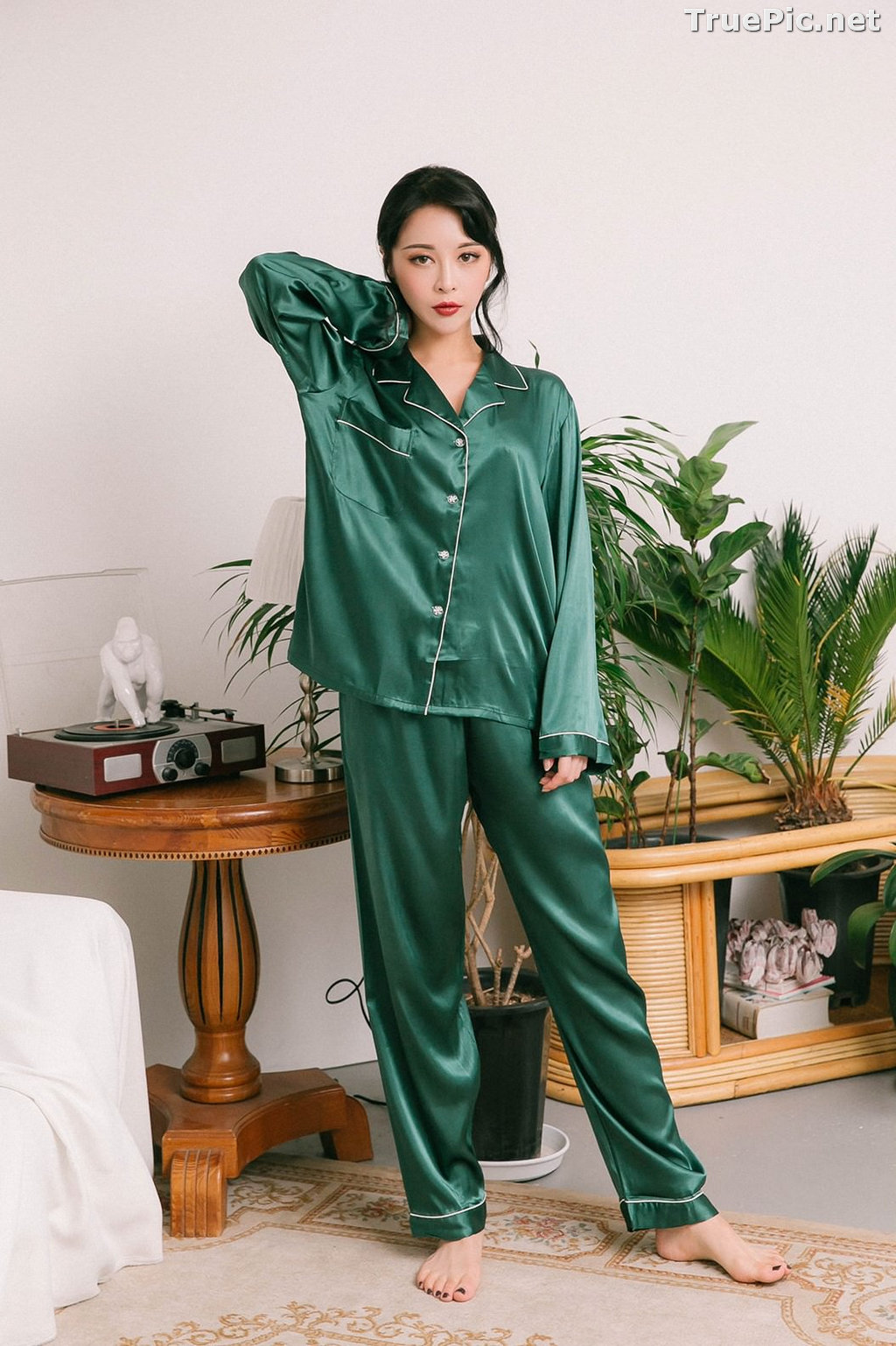 Image Ryu Hyeonju - Korean Fashion Model - Pijama and Lingerie Set - TruePic.net - Picture-27