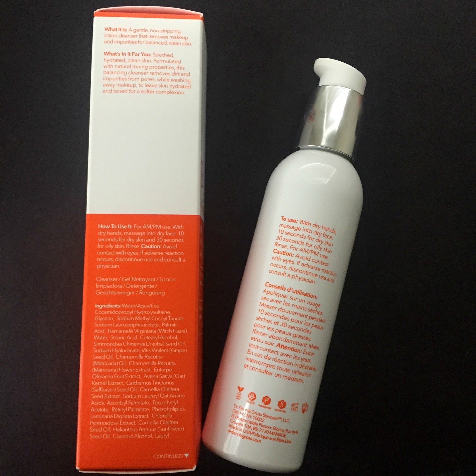 Dr. Dennis Gross All In One Cleanser With Toner, C+ Collagen Brighten