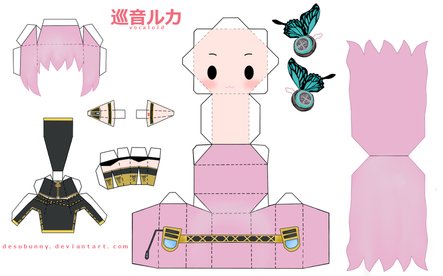 Papercraft Anime Chibi Papercraft Anime Chibi papercraft-anime-chibi-papercraft-anime-chibi