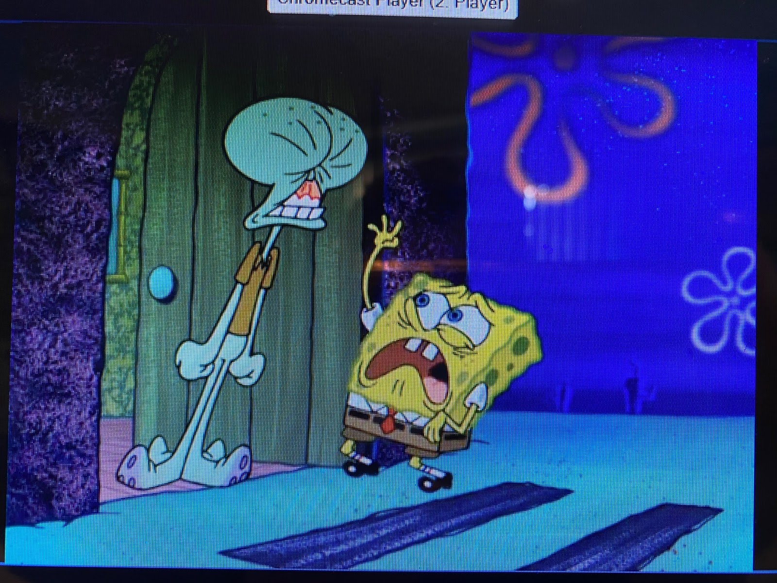 Squidward�s punched Face Squidward�s punched Face