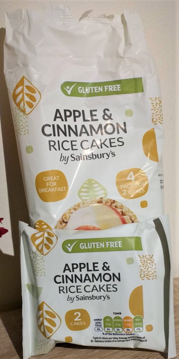 Sainsbury Apple & Cinnamon Rice Cakes