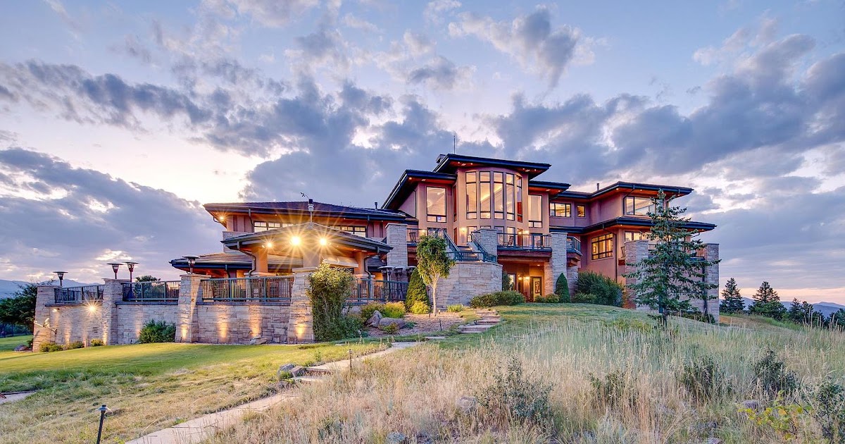 22,000 Square Foot Mega Mansion On 74 Acres In Evergreen, CO THE