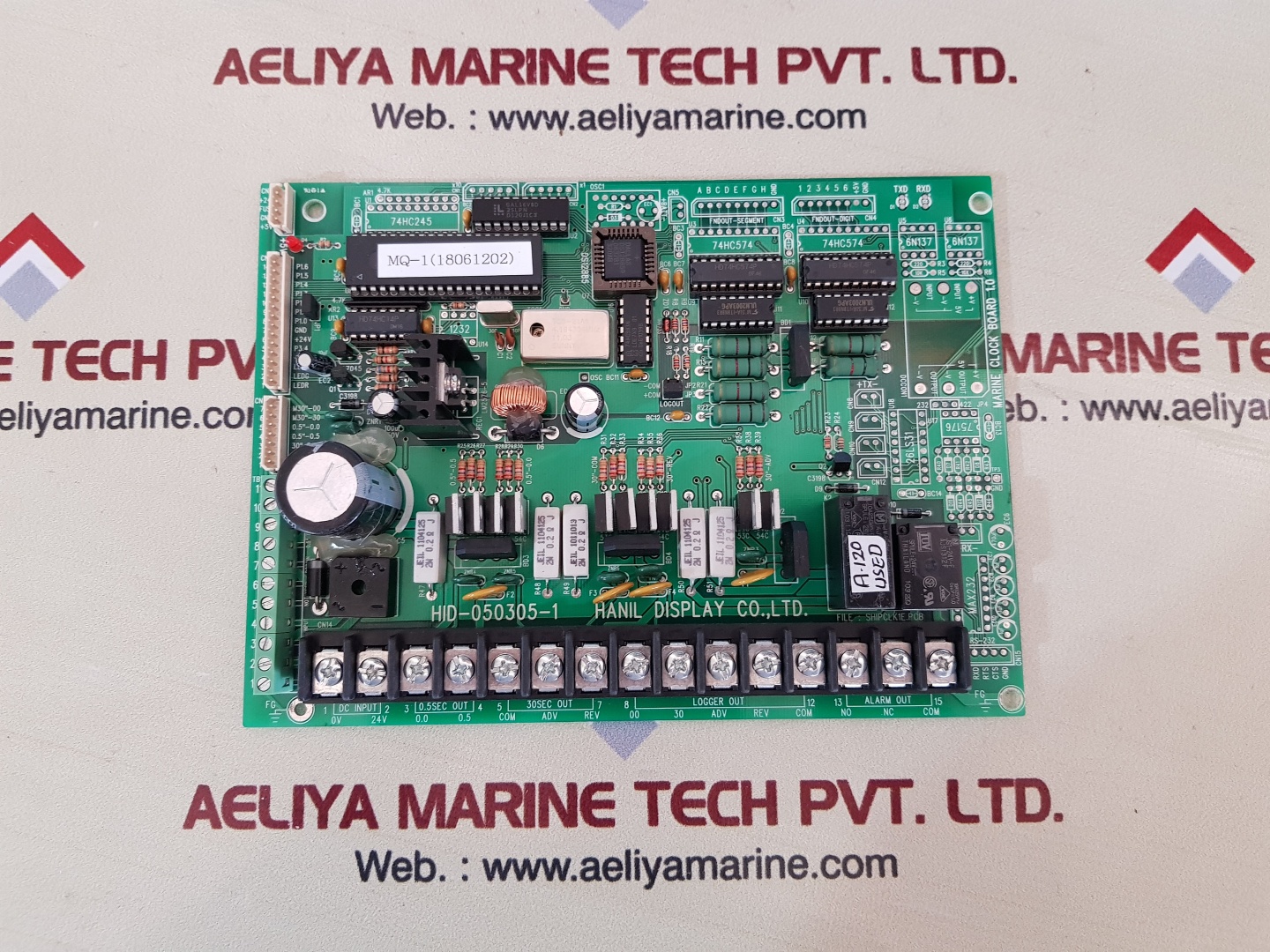 HANIL DISPLAY HID0503051 MARINE CLOCK BOARD 1.0 Aeliya Marine