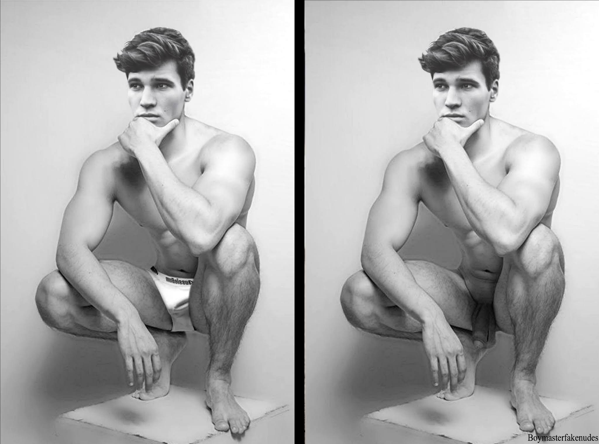 Boymaster Fake Nudes: German Singer Wincent Weiss gets naked.