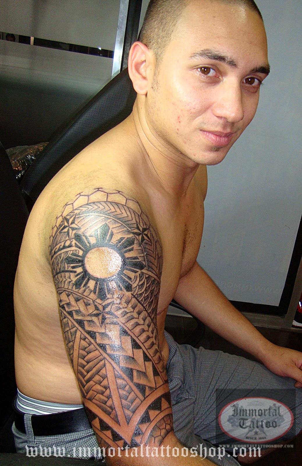 IMMORTAL TATTOO MANILA PHILIPPINES by frank ibanez jr. Filipino tribal