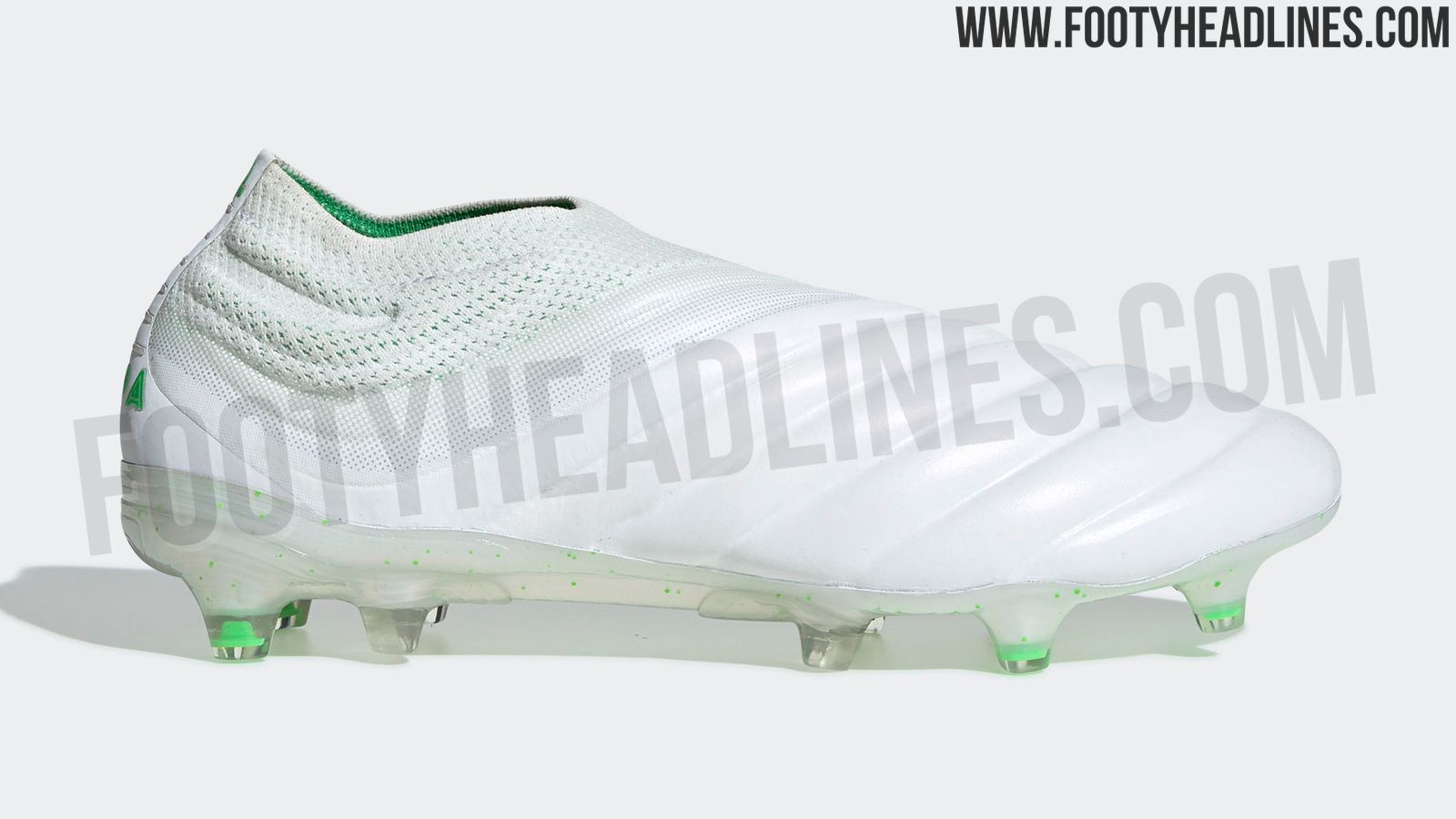 White & Bright Green 19+ 'Virtuso' Boots Leaked Footy Headlines