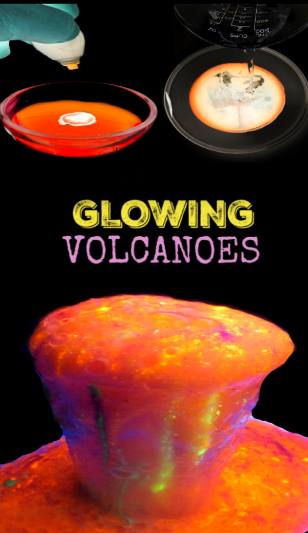 Glowing Volcano Experiment