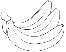Banana coloring page 8