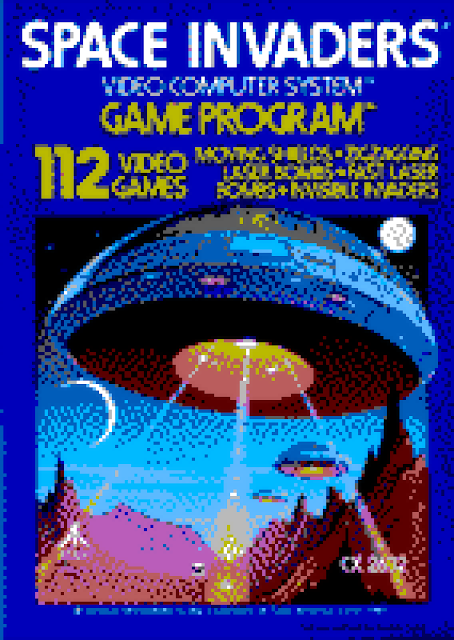 Atari Box Art recreated on Atari ST