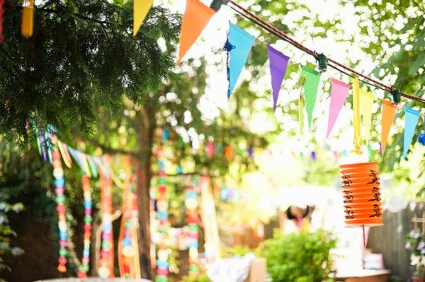 Fantastic decoration ideas for a garden party!