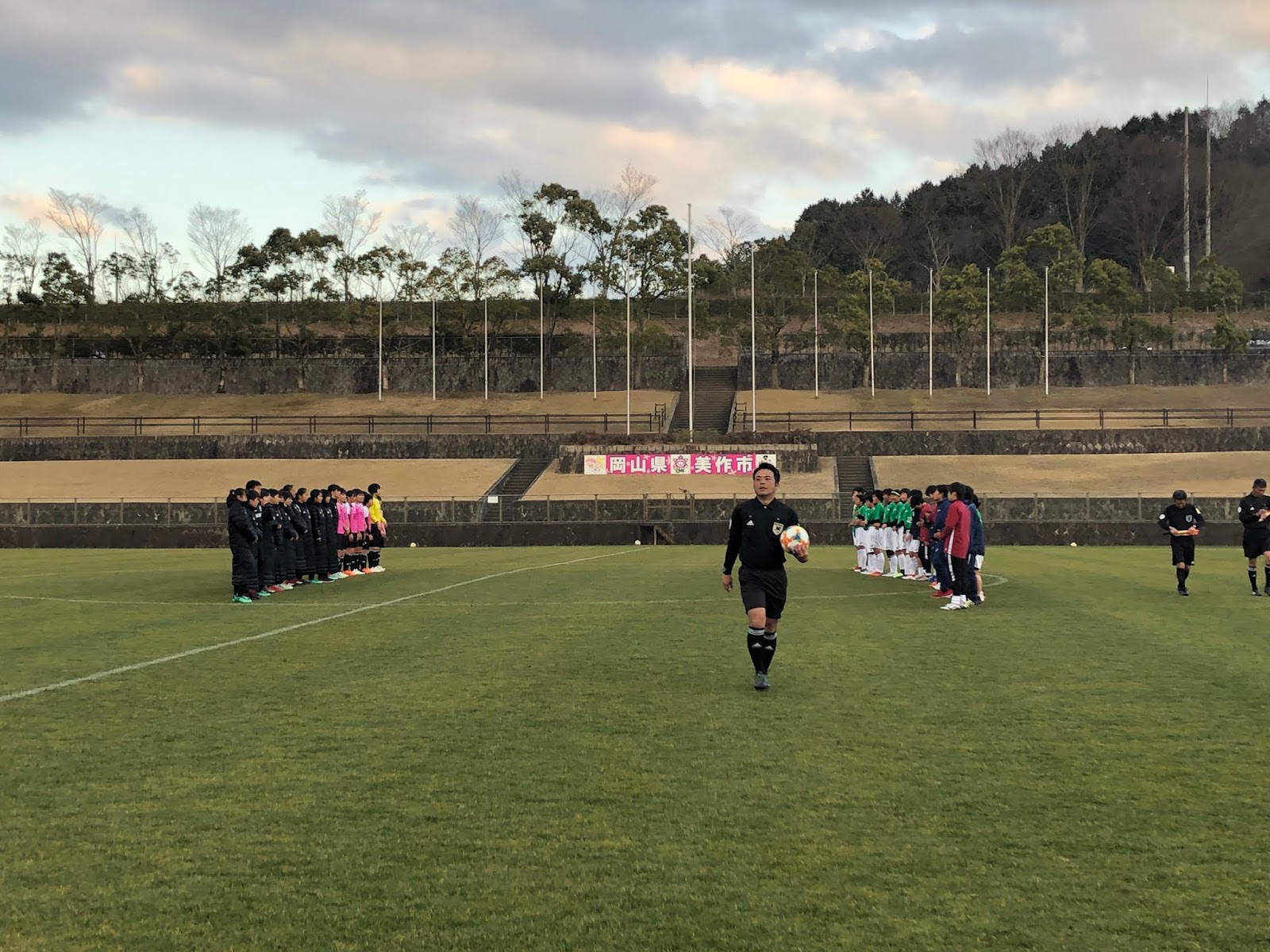 作陽サッカー部女子 U 16日本代表女子トレーニングマッチ