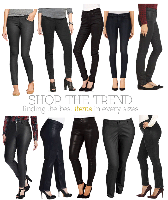 oh me, oh my: Shop the Trend | Coated Denim