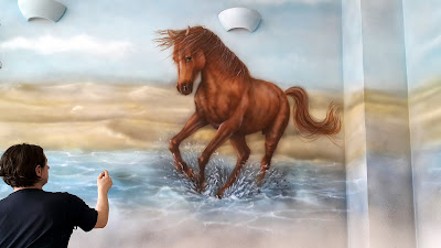 Malowanie konia wgalopie Malowanie konia w galopie, konie w galopie, obrazy olejne, konie obrazy na zamówienie horses