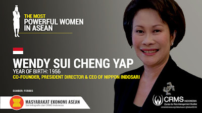 Wendy Sui Cheng Yap, Co-founder, President Director & CEO Nippon Indosari
