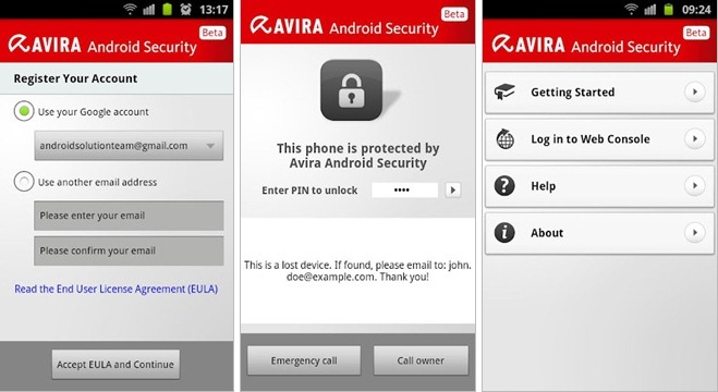 avira security android avira security android