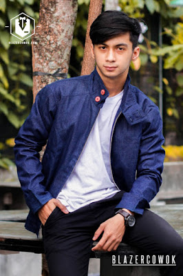 blazer cowok blazercowok.com jaket korean jas pria sk113 a