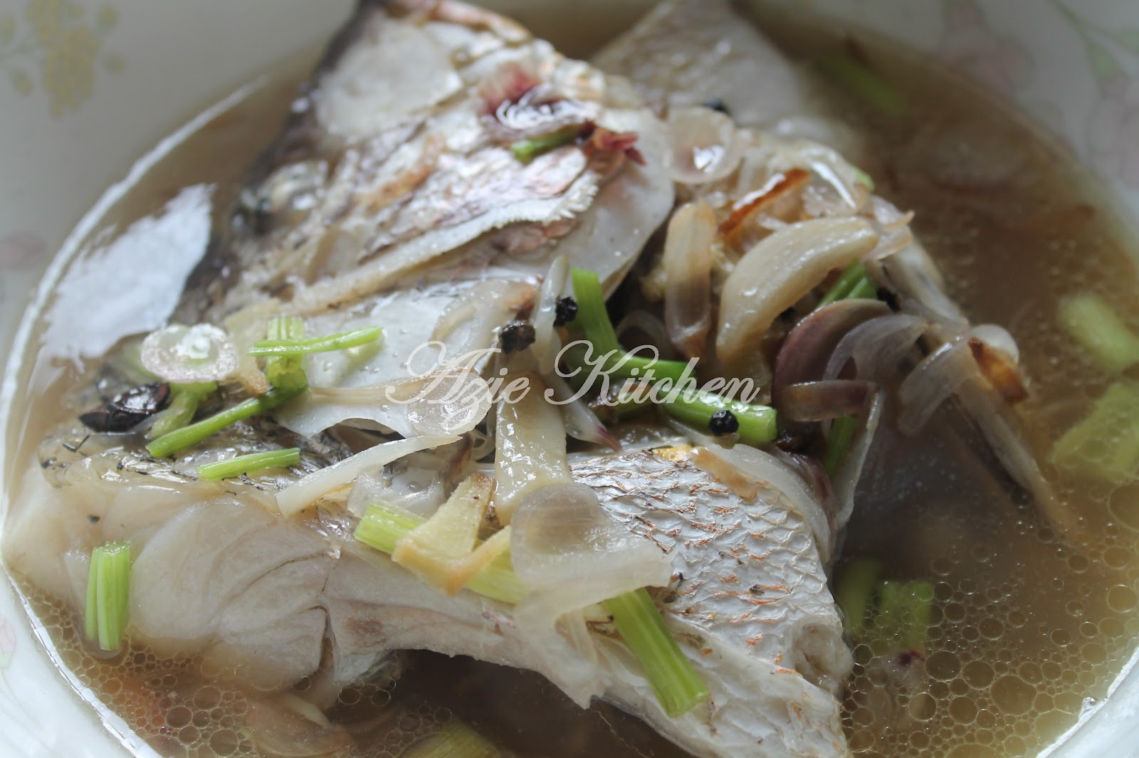 Sup Kepala Ikan - Azie Kitchen