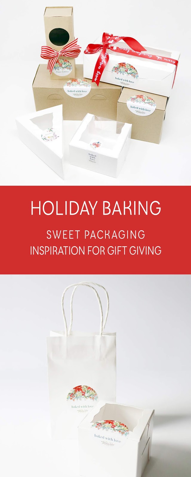 Holiday Baking - Sweet Packaging Inspiration for Gift Giving | creativebag.com