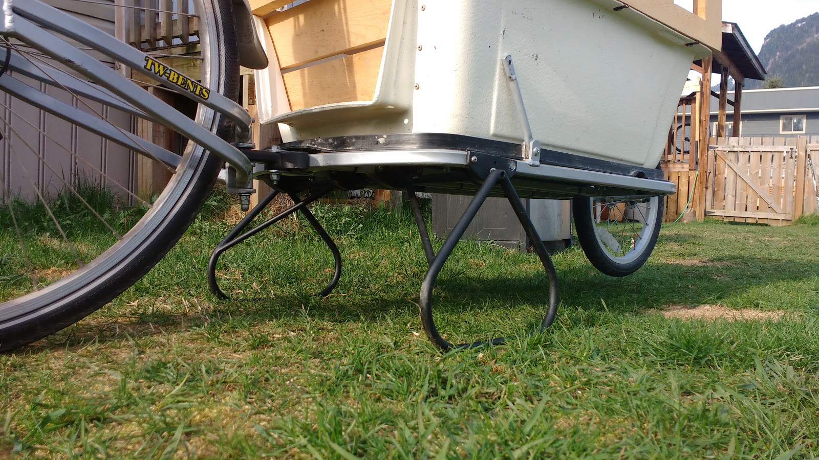 tw bents bike trailer
