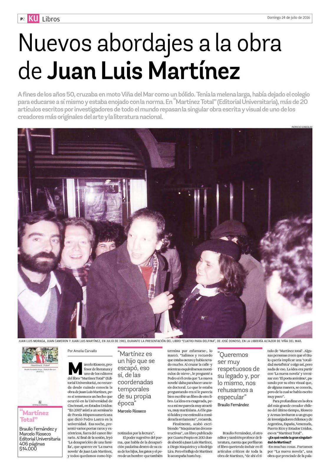 Martínez Total en los Mercurios regionales