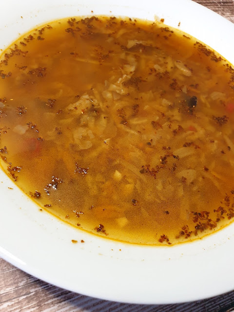 Zupa z kani a'la flaczki