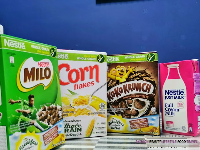 Sarapan Sihat Nestle Cereals | Pelbagai nutrisi, mineral penting dan vitamin