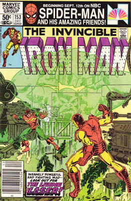 Iron Man #152, the Living Laser