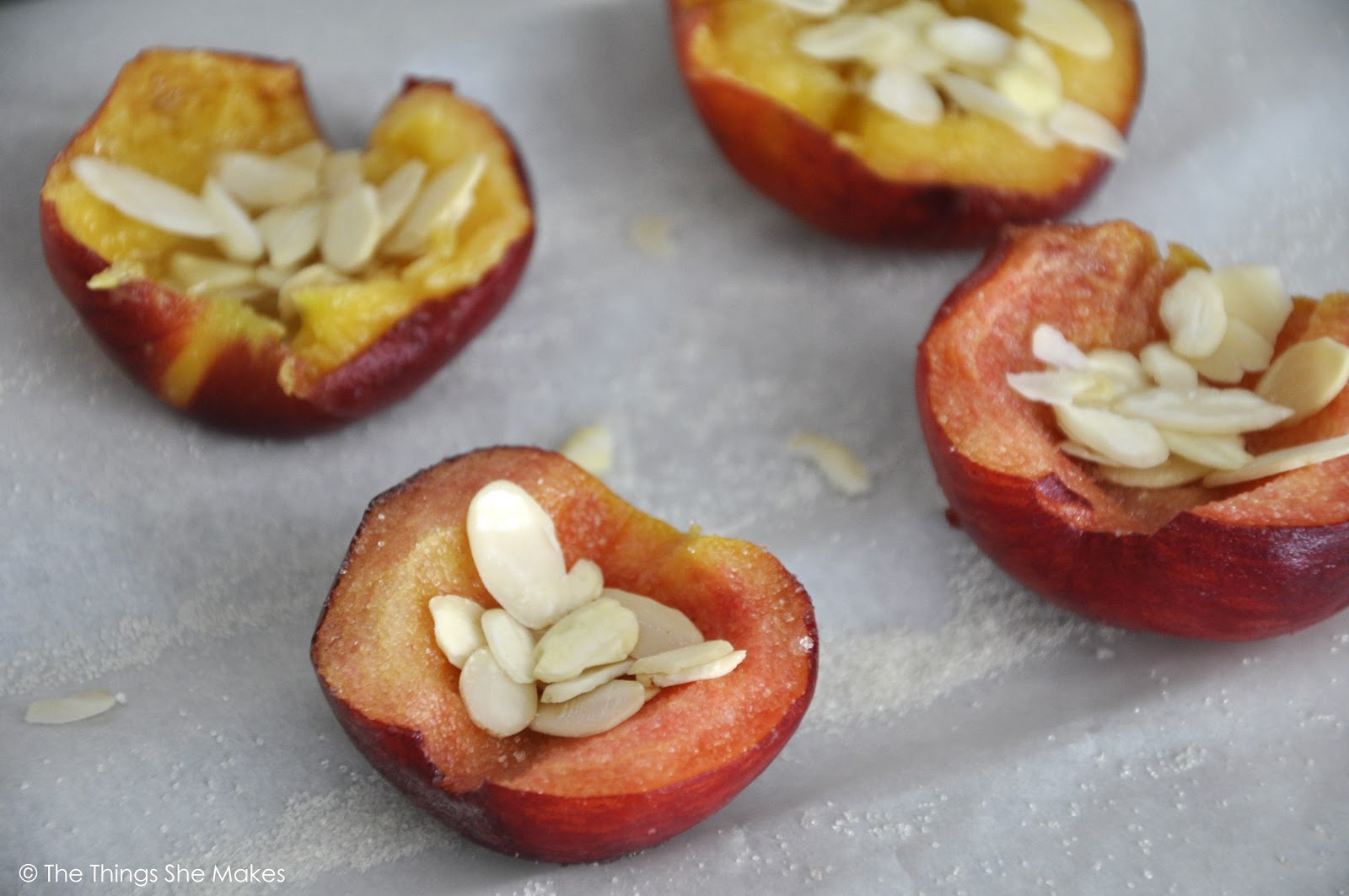 How to Make a Baked Peaches Dessert The Things She Makes