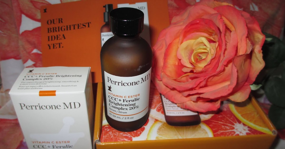 Whats Inside Your Beauty Bag? Perricone MD Vitamin C Ester CCC+
