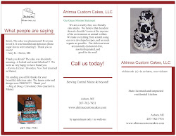 brochure cakes ahimsa llc custom larger