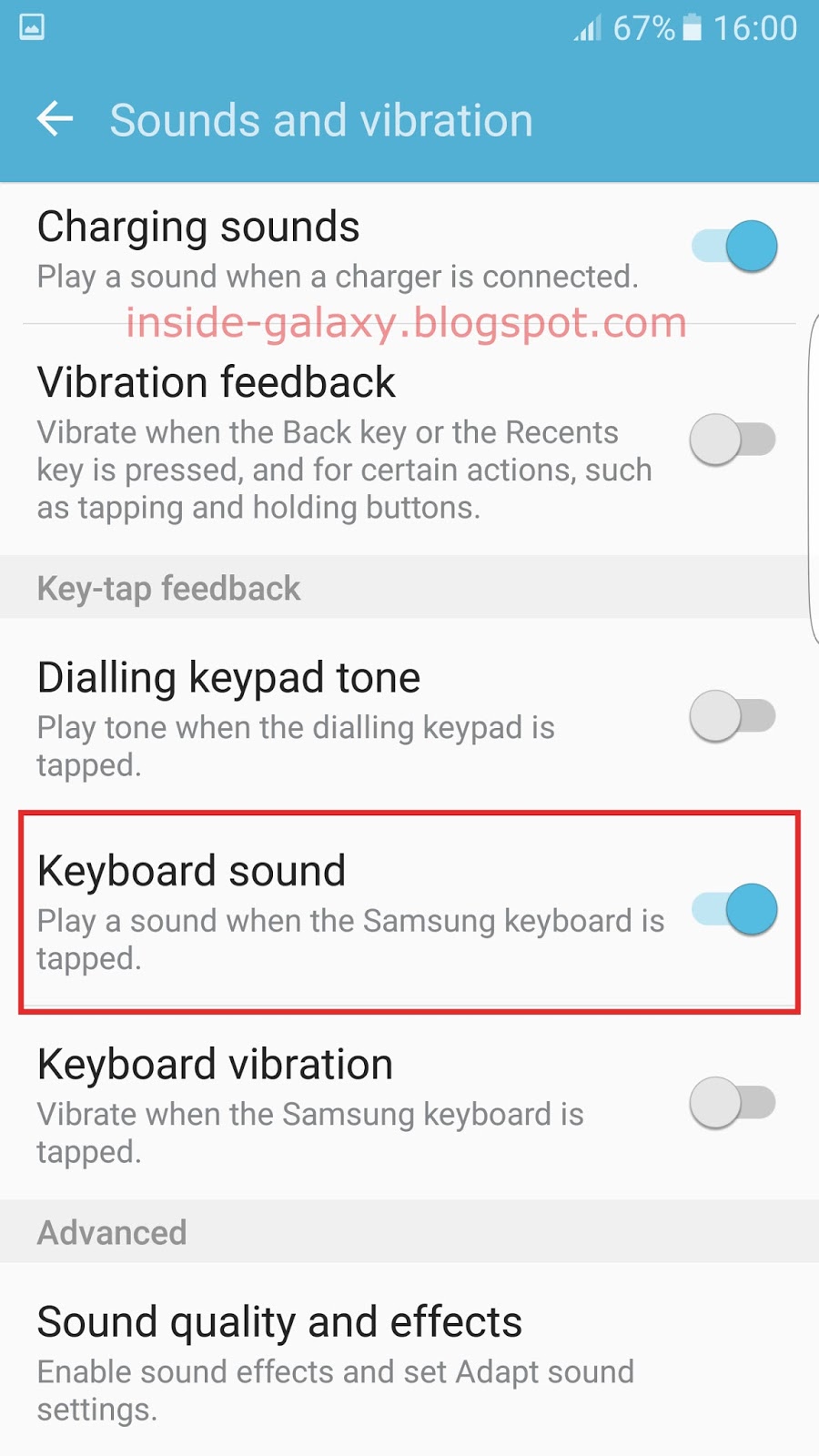 Inside Galaxy Samsung Galaxy S7 Edge How to Enable or Disable