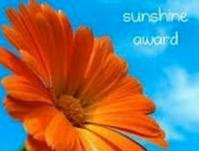 Sunshine Blogger Award June 2012