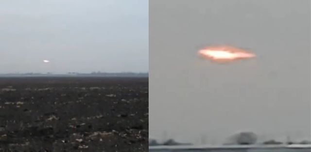 Villagers spooked by huge glowing oval-shaped UFO in the sky over Krasnodar, Russia  Glowing-oval-shaped-ufo-russia