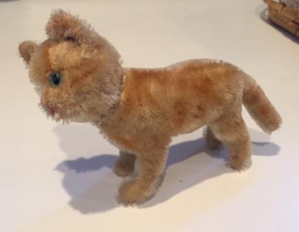 steiff tabby cat