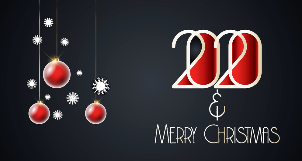 Wishes Quotes Merry Christmas And Happy New Year 2020 Png