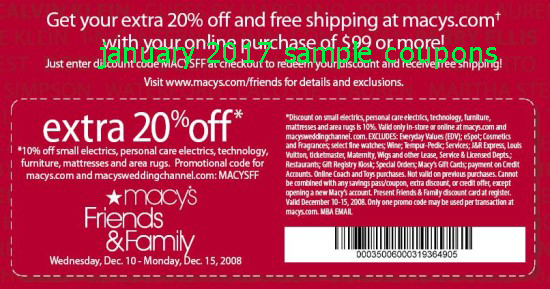 Macy's Email Newsletters